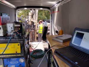 Inside view of High Resolution Site Characterization Subsurface Imaging"